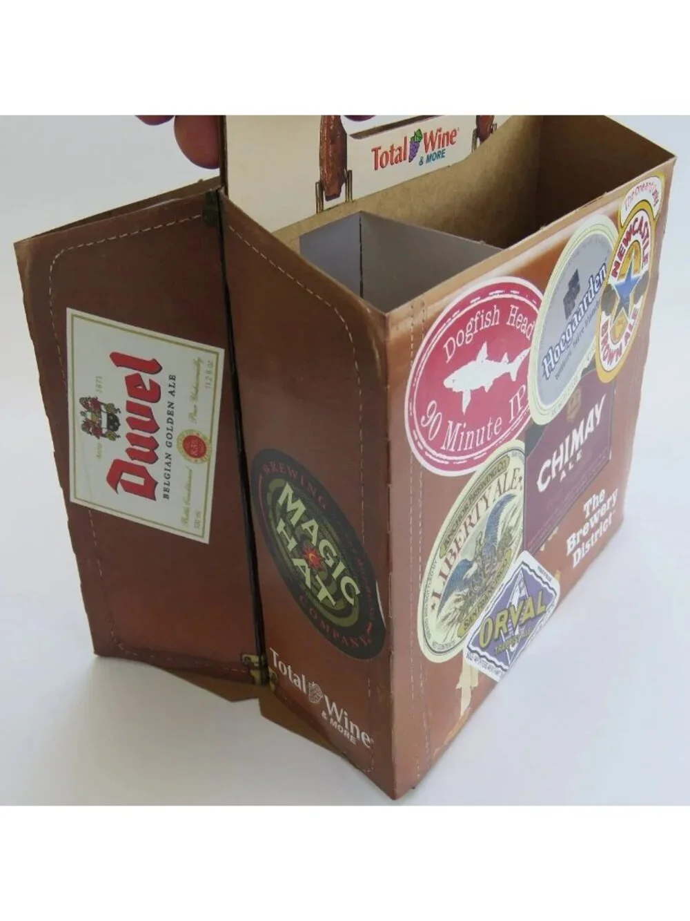 Beer Six Pack Holder Chimay Orval Anchor Liberty Ale Dogfish Head Mixed